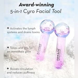 SONAGE Baby Frioz Facial Ice Globes: Cryotherapy Tool BNIB